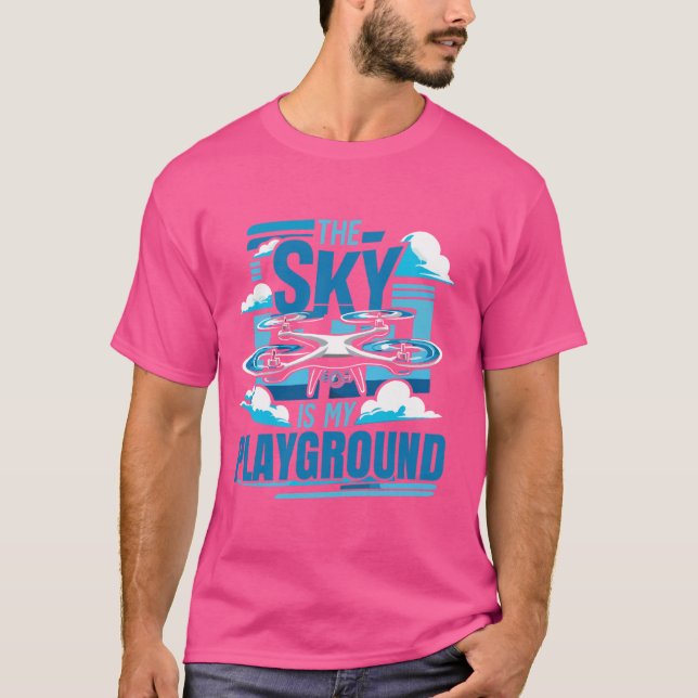 T-shirt Vol aérien pilote (Devant)