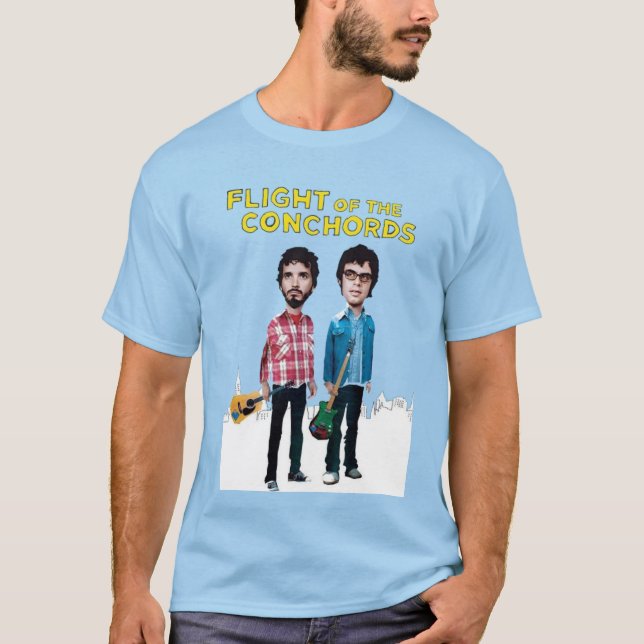 T-shirt Vol au-dessus d'un nid de Conchords (Devant)