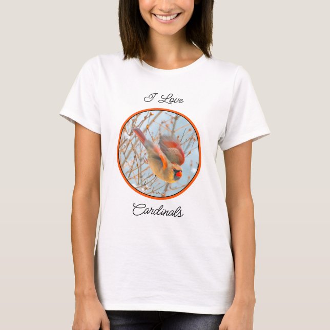 T-shirt Vol Cardinal Nord - Photo originale (Devant)