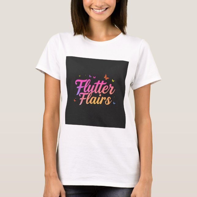 T-shirt Vol coloré (Devant)