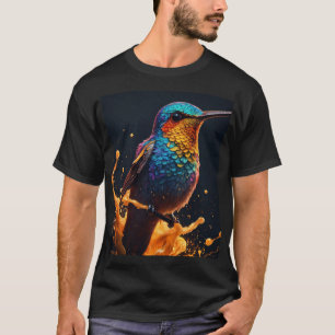 T-shirt Vol de colibri gracieux