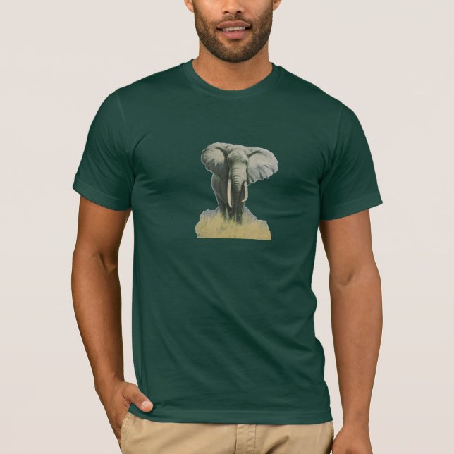 T-SHIRT VOL DE LA CHEMISE FOTC D'ÉLÉPHANT DE BRET DU (Devant)