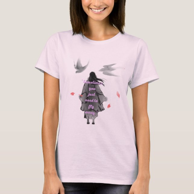 T-shirt Vol de liberté (Devant)