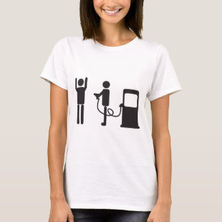 T-shirt Vol de pompe à gaz