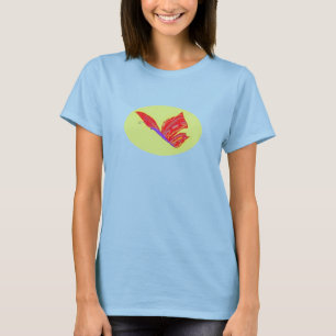 T-shirt Vol d'écarlate - chemise