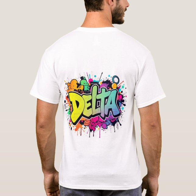 T-shirt vol delta (Dos)