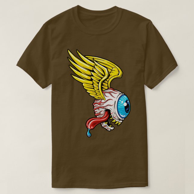 T-SHIRT VOL D'OEIL (Design devant)