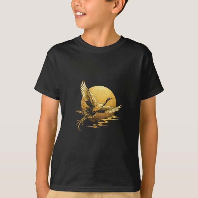 T-shirt Vol doré (Devant)