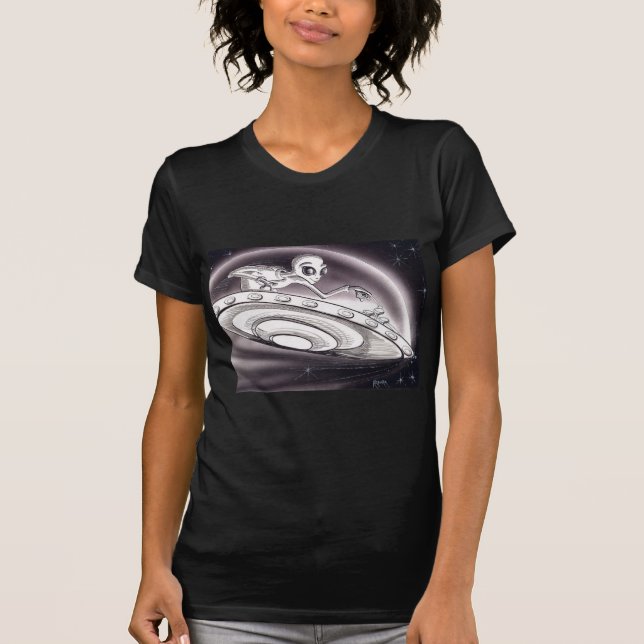 T-shirt Vol d'UFO (Devant)