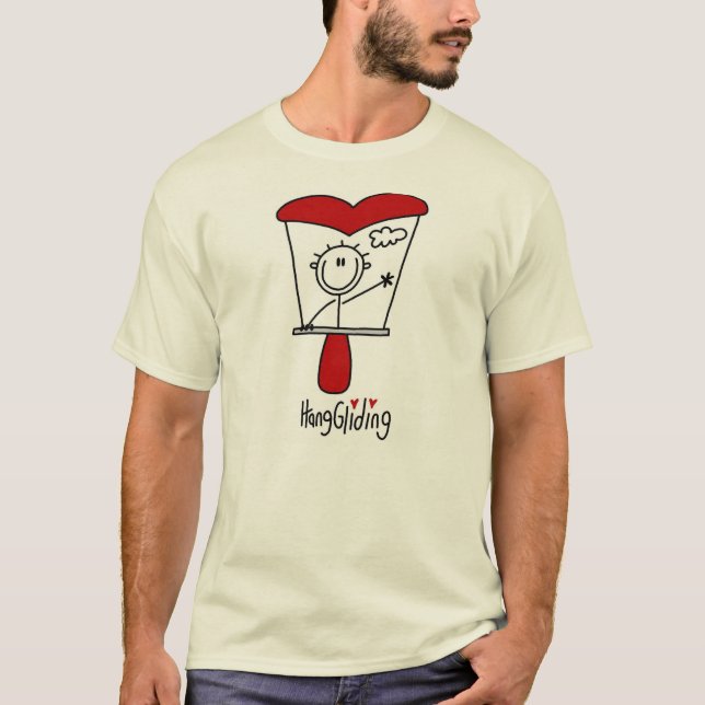 T-shirt Vol en deltaplane (Devant)