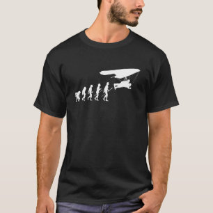 T-shirt Vol en tandem de deltaplane Evolution à deux perso