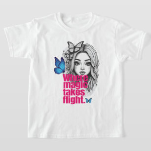 T-shirt Vol enchanté