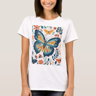 T-shirt Vol gracieux : Tee-shirt femme papillon