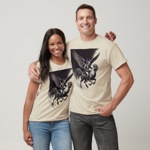 T-shirt Vol mystique du cavalier faucon Vassago