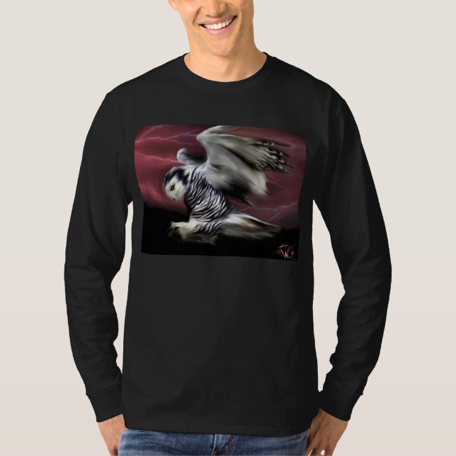 T-shirt Vol orageux (Devant)