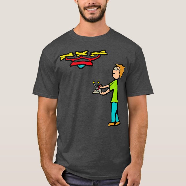 T-shirt Vol RC Drone (Devant)