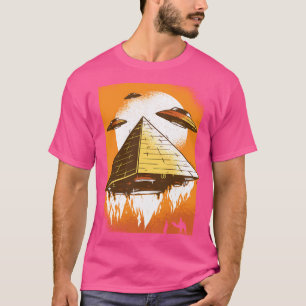 T-shirt Vol Ufo Pyramid I Aliens Ufo Day