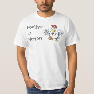 T-shirt Volaille dans le mouvement