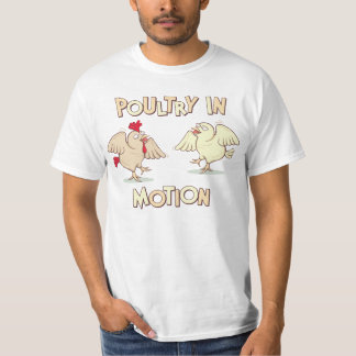 T-shirt Volaille dans le mouvement