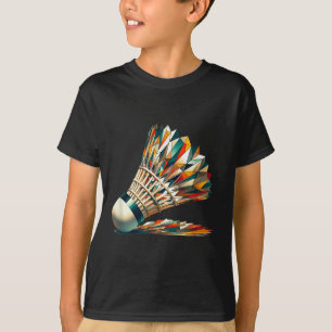 T-shirt Volant de badminton _2