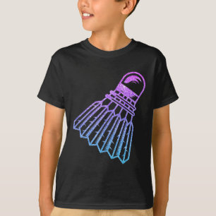 T-shirt Volant de badminton Entraîneurs Joueurs Enfants Fe