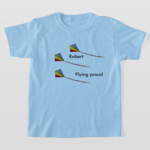 T-shirt - Volant fier (Modèle de nom)