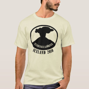 T-shirt Volcan 2010 de l'Islande
