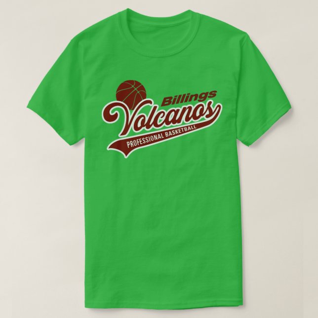 T-shirt Volcan Billings (Design devant)