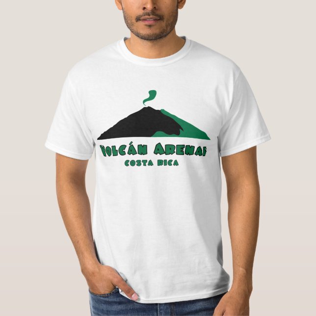 T-shirt Volcan d'Arenal (Devant)