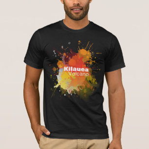 T-shirt Volcan de Kilauea