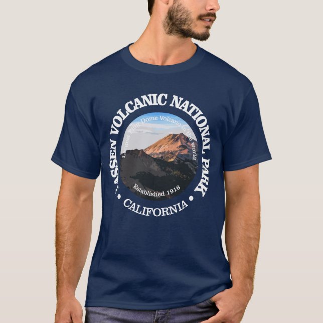 T-shirt Volcanique de Lassen (NP2) (Devant)
