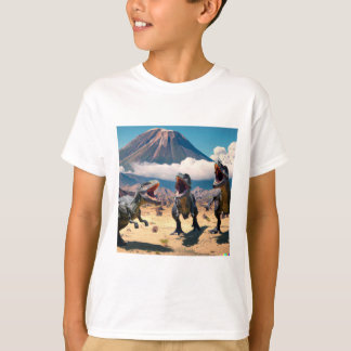 T-shirt Volcano T-rex pour enfants