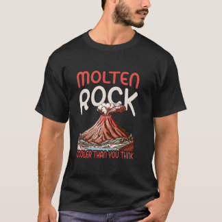 T-shirt Volcanologue Volcanologie