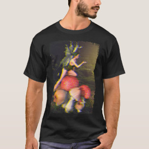 T-shirt Voler Agaric Fairy Mushroom Psychedelic Crazy espr