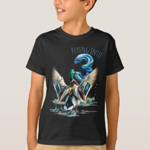 T-shirt Voler dans la chasse au canard 3 Fête d'anniversai