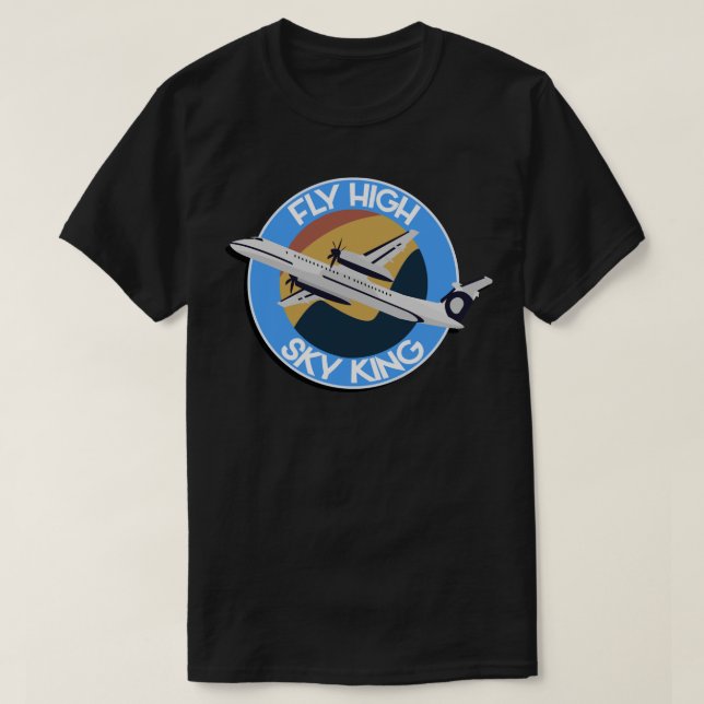 T-shirt Voler Haut, Sky King Essential T Shirt (Design devant)
