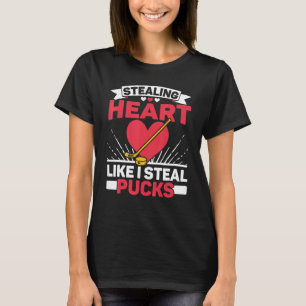 T-shirt Voler le coeur Comme je vole les canards Joueur de