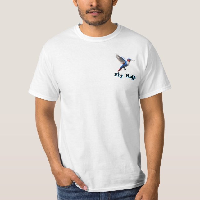 T-shirt Voler le colibri (Devant)