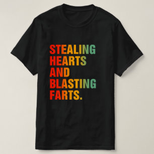 T-shirt Voler Les Coeurs Et Les Pieds