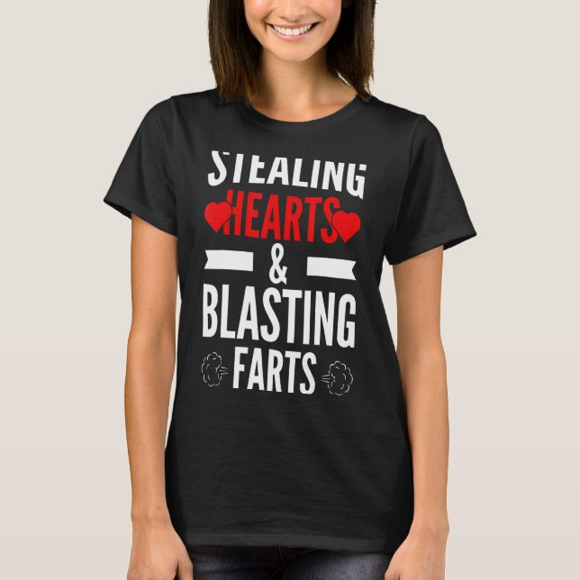 T-shirt Voler Les Coeurs Et Les Pieds (Devant)