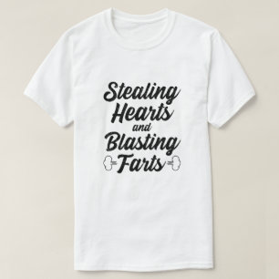 T-shirt Voler Les Coeurs Et Les Pieds De Souffle