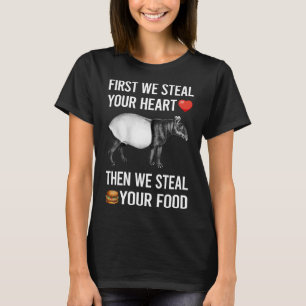 T-shirt Voler votre tapir de coeur 06
