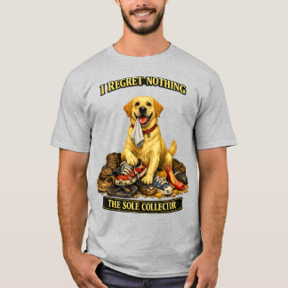 T-shirt Voleur de chaussures Labrador | Art drôle de chien