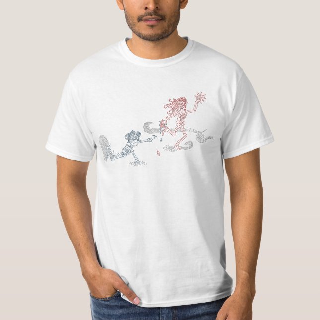 T-shirt voleur de singe (Devant)