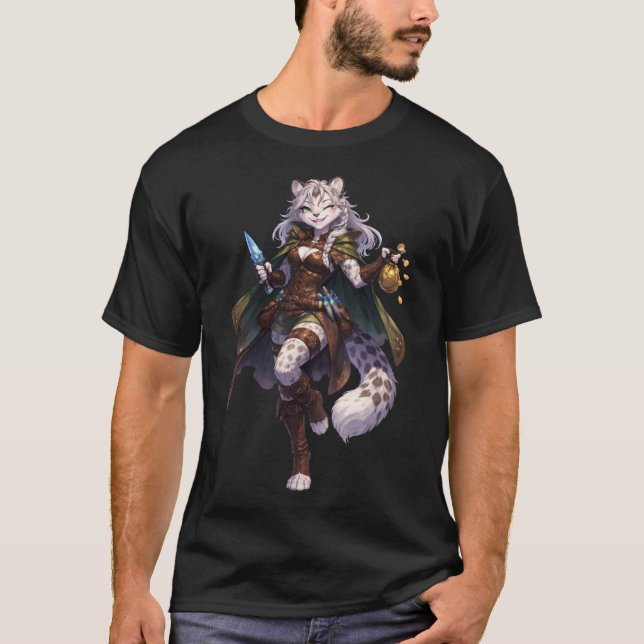 T-shirt Voleur léopard (Devant)