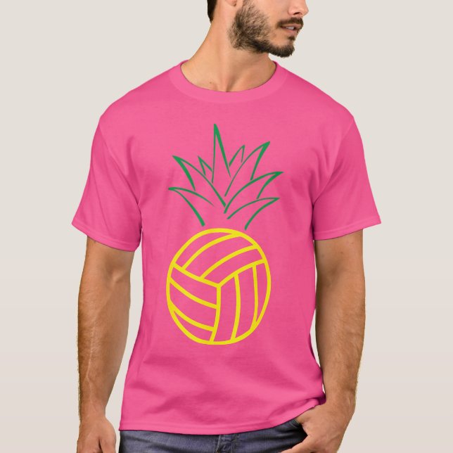 T-shirt Volley ananas amusant (Devant)