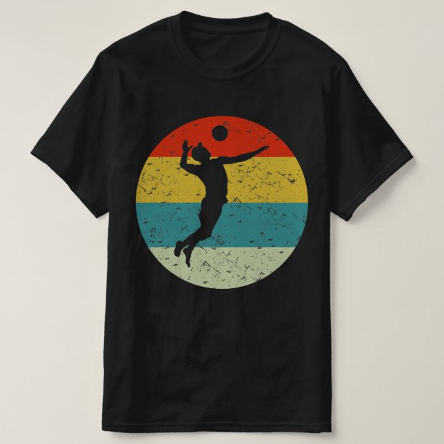T-shirt volley-ball (Design devant)