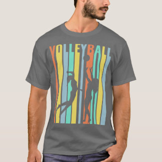 T-shirt Volley-ball Beachvolleyball Retro 1