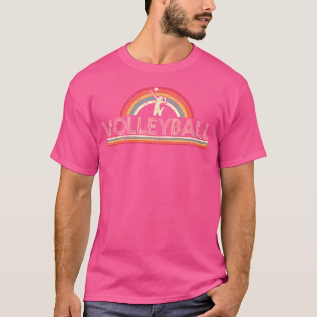 T-shirt Volley-ball de plage (Devant)