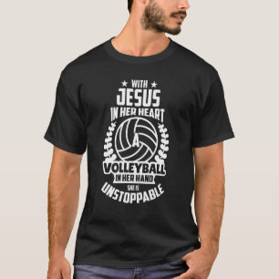 T-shirt Volley-ball de plage Volley-ball intérieur Volley-